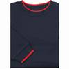 Kids Essential Sweater - Navy/Red