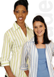 Ladies Keylargo Shirt - White/Lemon Ladies Keylargo Shirt - White/Lemon