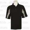 Knight Golf Shirt - Black/Grey