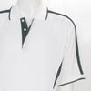 League Golf Shirt - White/Black