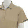 Ladies Elegance Golf Shirt - Stone/Black