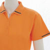 Ladies Elegance Golf Shirt - Nectarine/Navy