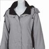 Ladies 3-in-1 Jacket - Dove/Black