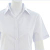 Ladies Oxford Short Sleeve Shirt - White