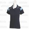 Ladies Score Golf Shirt - Navy/Sky/White