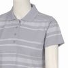 Ladies Signature Golf Shirt - Blueberry/White