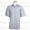 Mens Short Sleeve Shirt - Sky