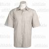 Mens Short Sleeve Shirt - Stone