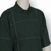 Peak Golf Shirt - Pine/Silver