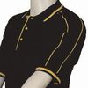 Prime Golf Shirt - Black/Yellow