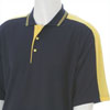 Spring Polo Golf Shirt - Navy/Yellow
