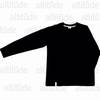 Tab-T Long Sleeve T-Shirt - Black/White