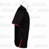 Tempo Golf Shirt - Black/Red