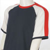 Trend T T-Shirt - Navy/White/Red
