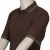 Value Golf Shirt - Burgandy/Black/White