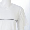 V-Neck T T-Shirt - White/Navy