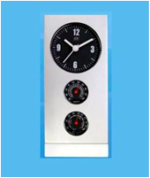 Plastic Analogue Multi Display Alarm Desk Clock