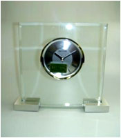 Glass Desk Clock Rythm Clock Glass Desk Clock Rythm Clock