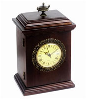 Wooden Desk Clock - Design 1