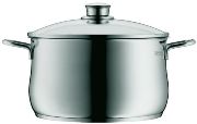 WMF Diadem Plus High Casserole with Glass Lid - 20 cm WMF Diadem Plus High Casserole with Glass Lid - 20 cm