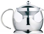 Kitchen Craft Glass 1 Litre Infuser Teapot Kitchen Craft Glass 1 Litre Infuser Teapot