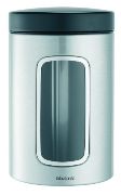 Brabantia 1.4 Litre Window Canister Brabantia 1.4 Litre Window Canister