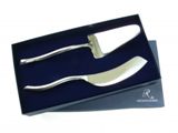 Nicolson Russell Wisteria Design 2 Piece Cake Serving Set Nicolson Russell Wisteria Design 2 Piece Cake Serving Set