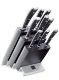 Wusthof Classic Ikon 9 Piece Knife Block Set Wusthof Classic Ikon 9 Piece Knife Block Set
