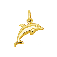 9 CARAT GOLD MED DOLPHIN CHARM 9 CARAT GOLD MED DOLPHIN CHARM