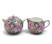 Maxwell & Williams Bone China Royal Sugar & Creamer Garlands - M Maxwell & Williams Bone China Royal Sugar & Creamer Garlands - M