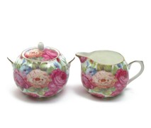 Maxwell & Williams Bone China Royal Sugar & Creamer Roseblm - Mi Maxwell & Williams Bone China Royal Sugar & Creamer Roseblm - Mi