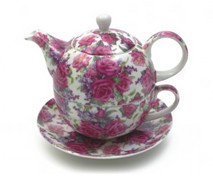 Maxwell & Williams Bone China Tea For One Roseberry Gb - Min Ord Maxwell & Williams Bone China Tea For One Roseberry Gb - Min Ord