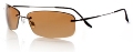 Serengeti Leggero Espresso Polarmax Drivers Sunglasses