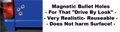 Magnetic Bullet Holes (3 Pack) Magnetic Bullet Holes (3 Pack)