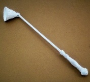 White Candle Snuffer - 25 cm