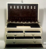 Faux Leather Extensive Jewellery Box 39cm Faux Leather Extensive Jewellery Box 39cm