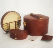 Brown Lizard PU Jewelley Box 18.5 * 17 * 11cm Brown Lizard PU Jewelley Box 18.5 * 17 * 11cm