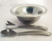 Wilton Armetale Salad Bowl Set - 10 * 30cm