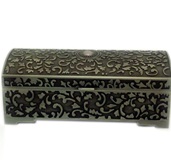 Pewter Trinket Box - 17.5*8.5*6.5cm