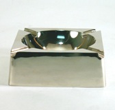 Stainless Steel Ashtray 4 * 10 * 10 cm