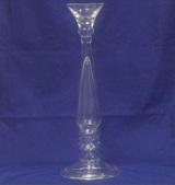 Glass Candle Stick 71 * 10.5cm Diameter