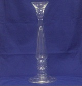 Glass Candle Stick 71 * 10.5cm Diameter