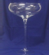 Footed Glass Bowl - 53.3 * 33cm Footed Glass Bowl - 53.3 * 33cm