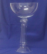 Footed Glass Bowl / Vase - 50 * 30cm Footed Glass Bowl / Vase - 50 * 30cm