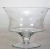 Footed Glass Bowl 22.5 cm High Footed Glass Bowl 22.5 cm High