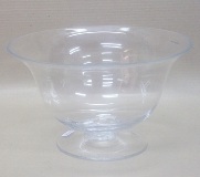 Glass Bowl - 19.5 * 32cm Glass Bowl - 19.5 * 32cm