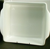 White Square Baking Dish 29cm