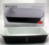 Black Rectangular Baking Dish - 33cm Black Rectangular Baking Dish - 33cm