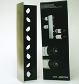 Stainless Steel Wine Wall Rack