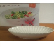 White Oval Bowl 45 * 19.5 * 6.5 cm